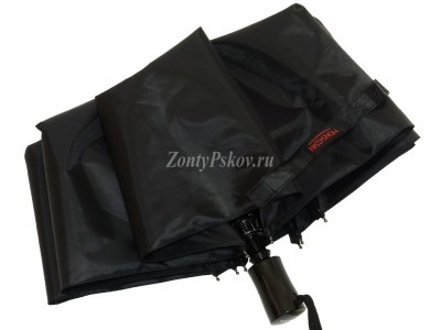 Зонт Monsoon черный, полуавтомат, 3 сл., арт.MM6603